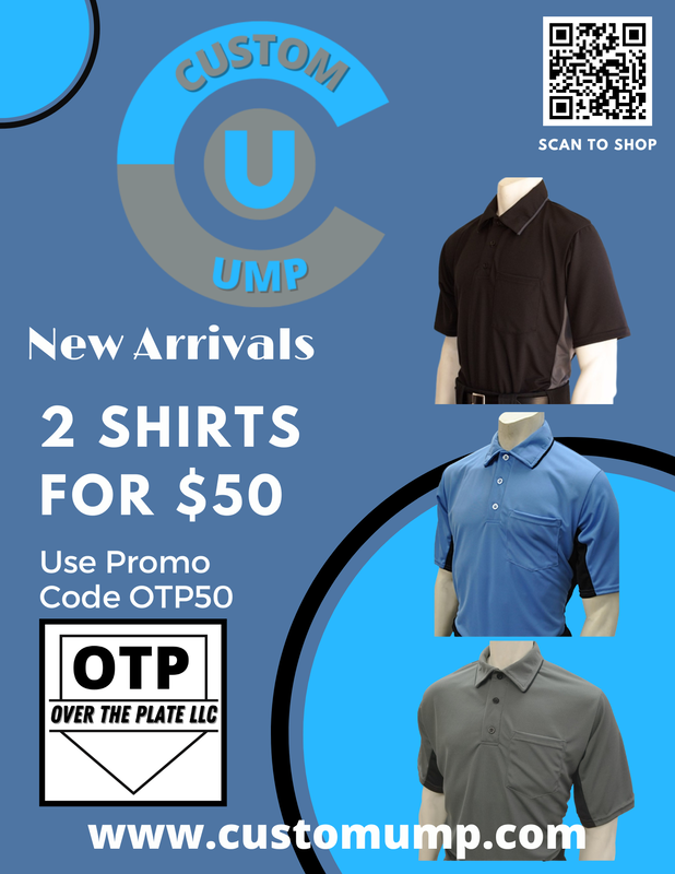 CustomUmp umpire shirts for OTP Umpires